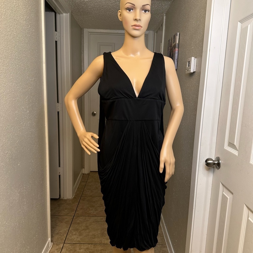 Versace black women dress size L